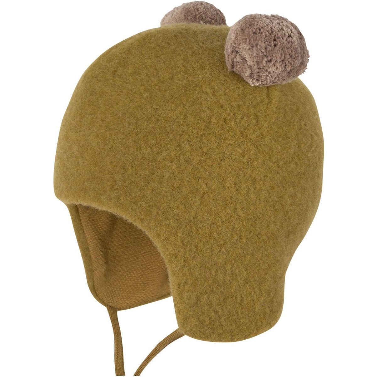 2-BOMMEL-MÜTZE WOLL-FLEECE