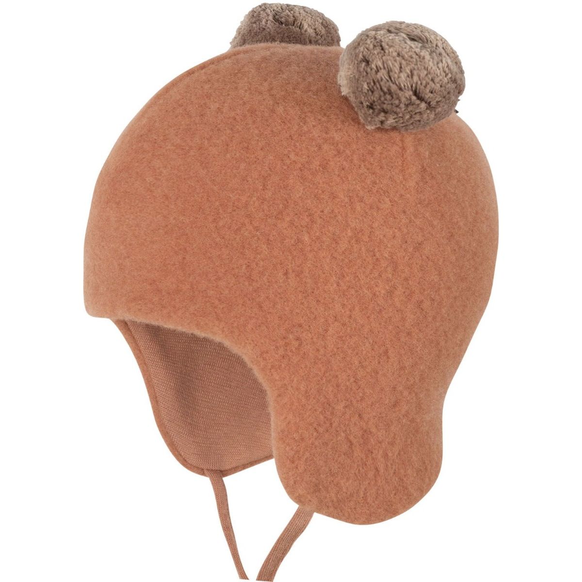 2-BOMMEL-MÜTZE WOLL-FLEECE