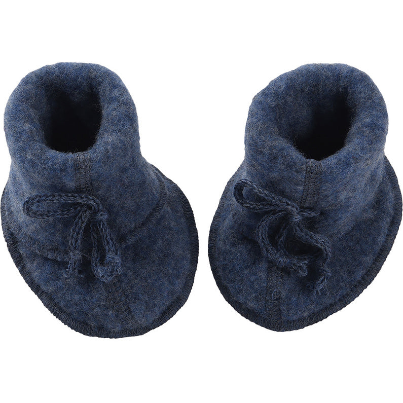BABY-SCHÜHCHEN MIT BÄNDEL WOLLFLEECE