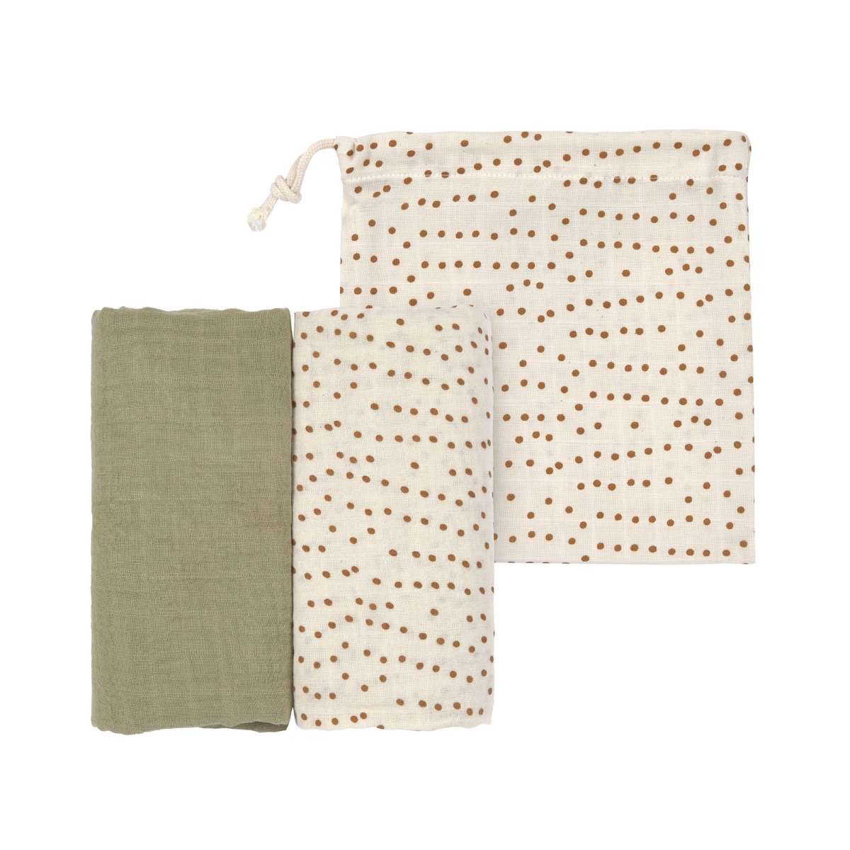 SWADDLE & BURP BLANKET L