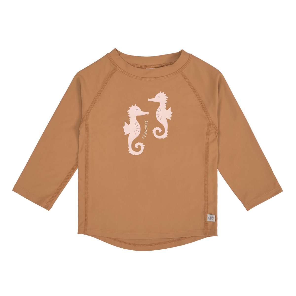 LONG SLEEVE RASHGUARD - SEAHHORSE CARAMEL