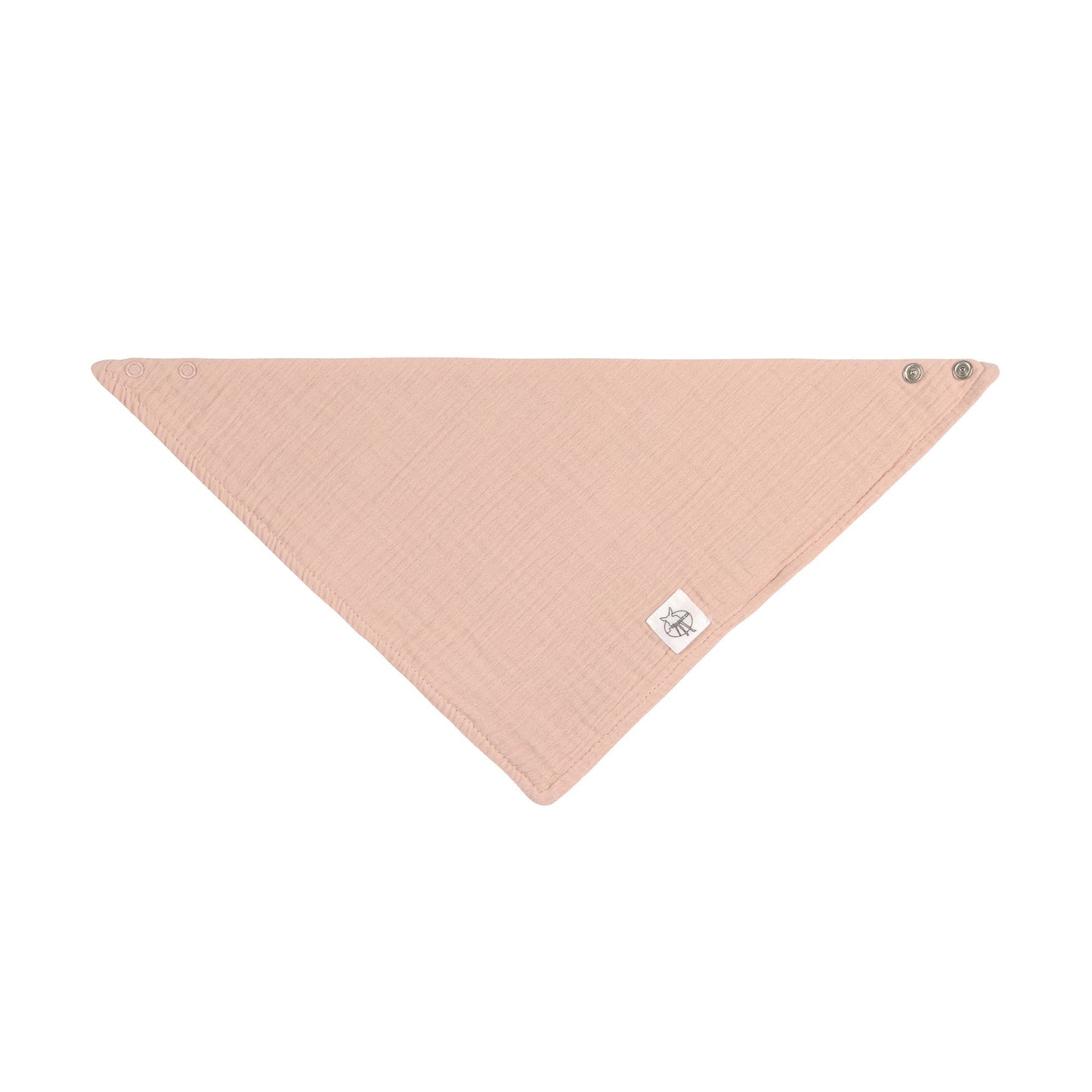 MUSLIN BANDANA GOTS - POWDER PINK