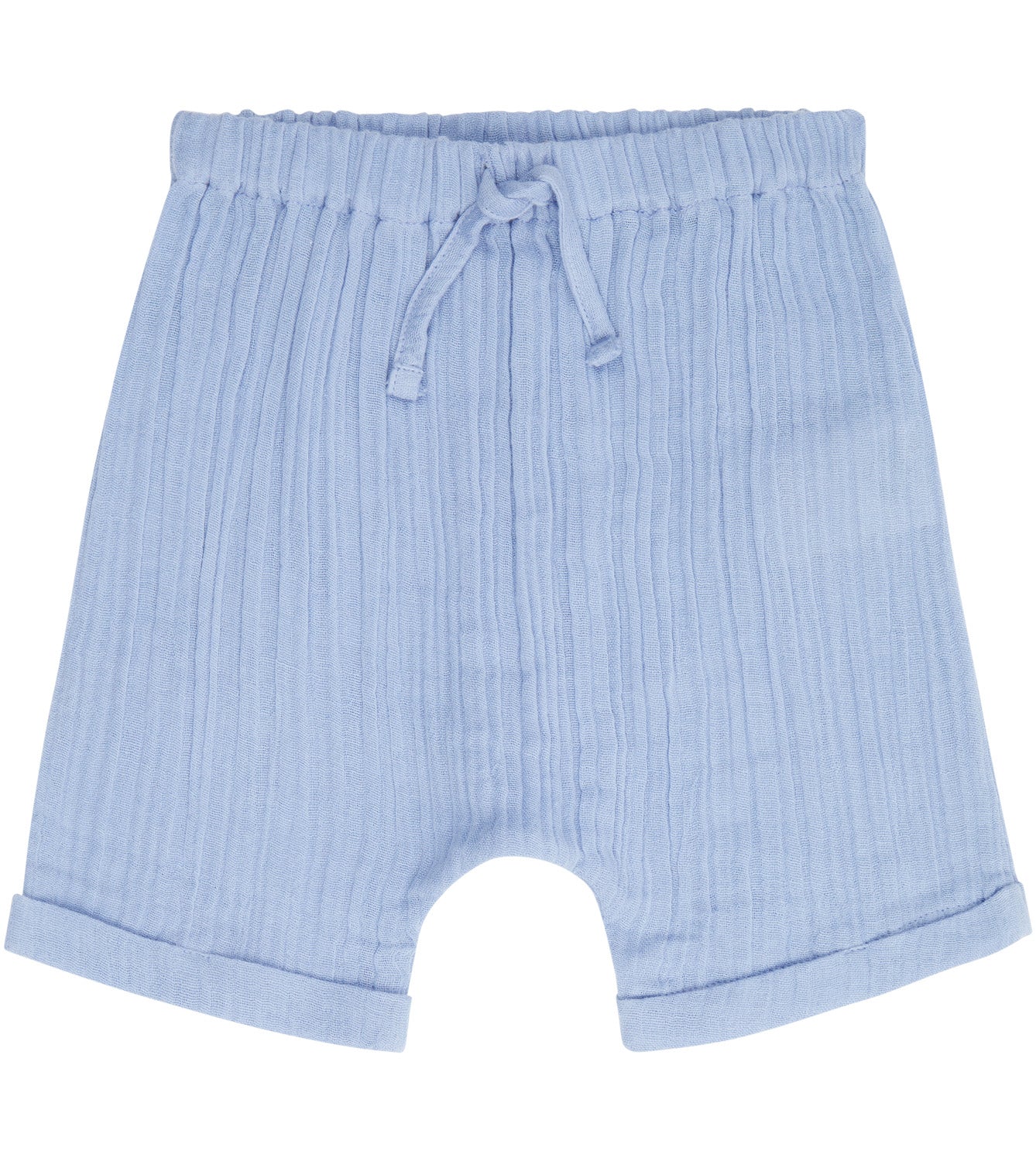 Charlie Musselin-Shorts in Lavender Blue aus Biobaumwolle – von Sense Organics