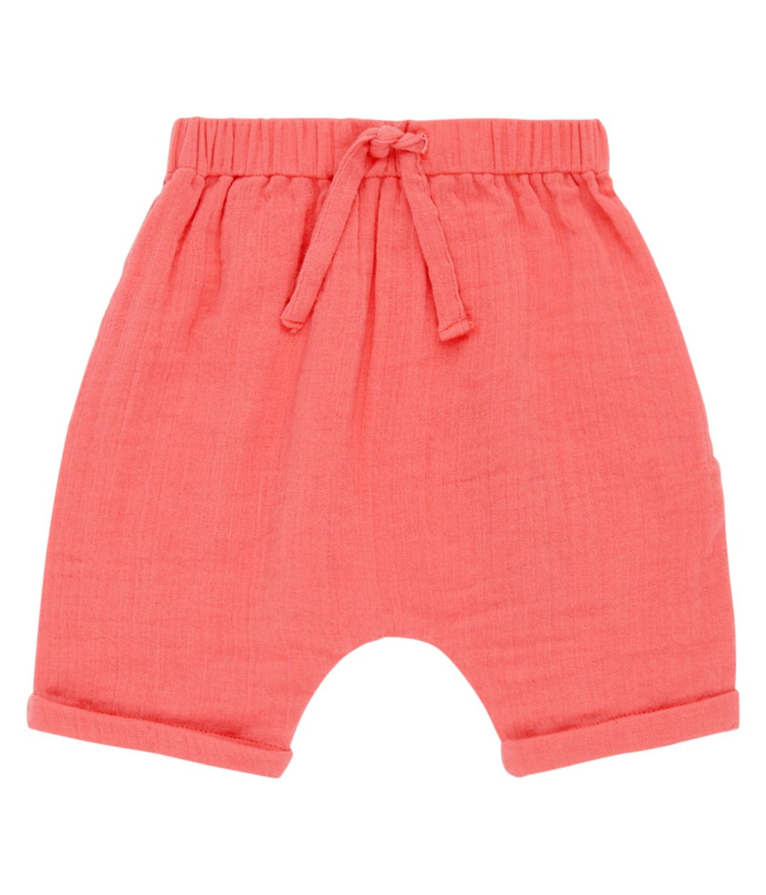 Charlie Musselin-Shorts in Pink aus Biobaumwolle – von Sense Organics