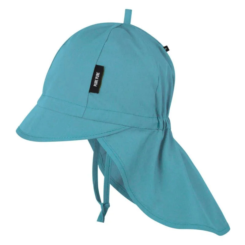 Mütze mit Nackenschutz „Artic“ – Pure Pure Bauer Kinder – Bio-Baumwolle & UV-Schutz