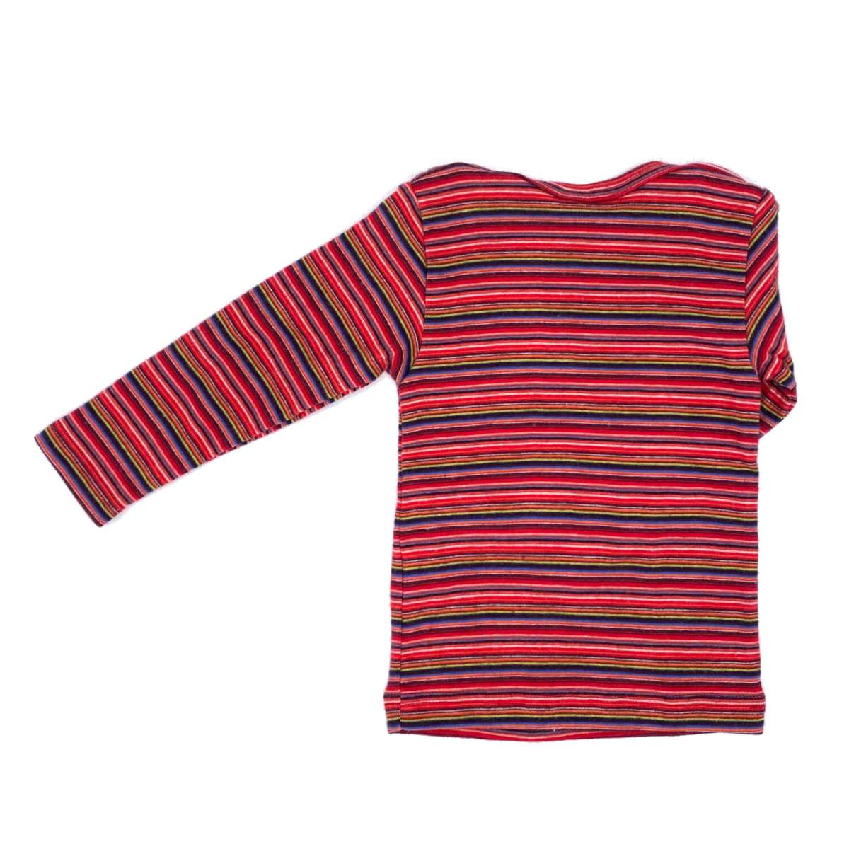 Lilano Rundhals-Shirt für Kinder – Bunte Ringel, Bio-Baumwolle | Komfortabel, atmungsaktiv & nachhaltig