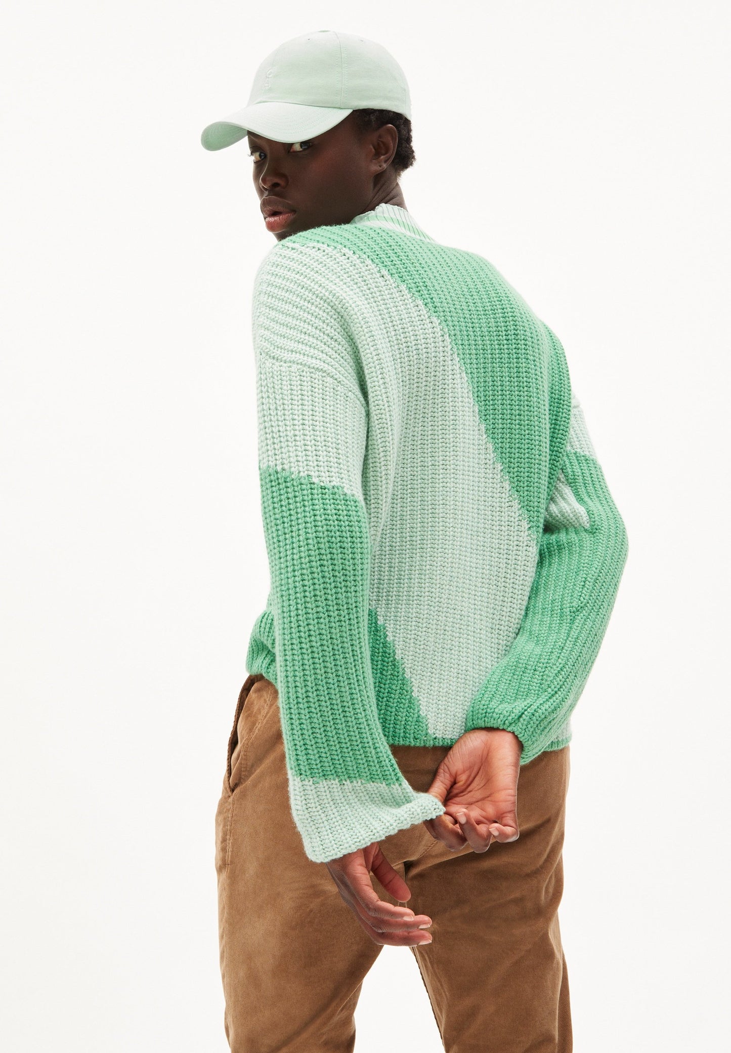 SAADIE STRIPED PULLOVER