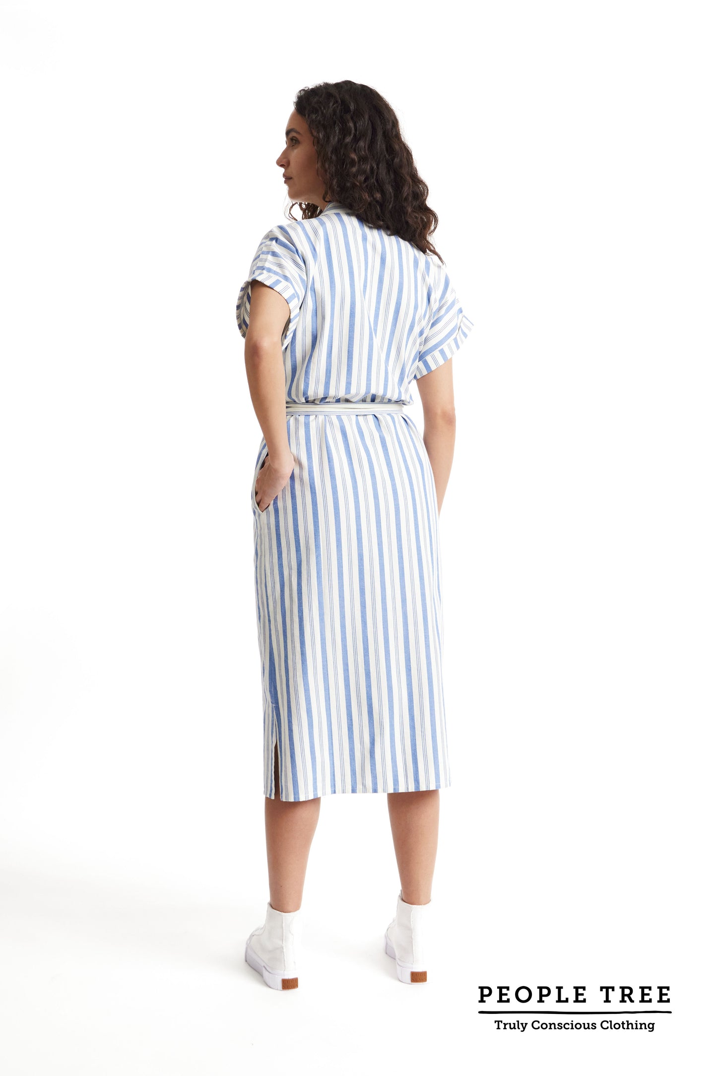 BESSIE STRIPED DRESS