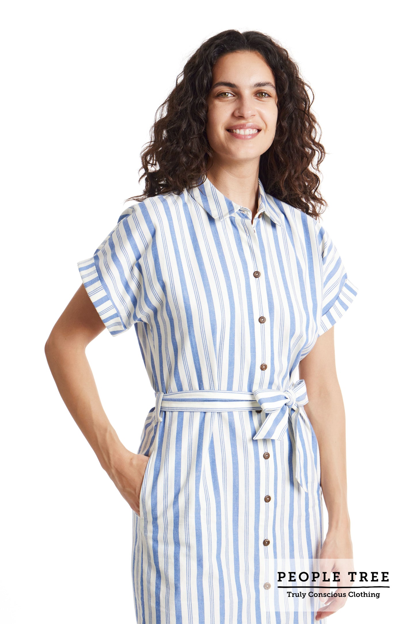 BESSIE STRIPED DRESS