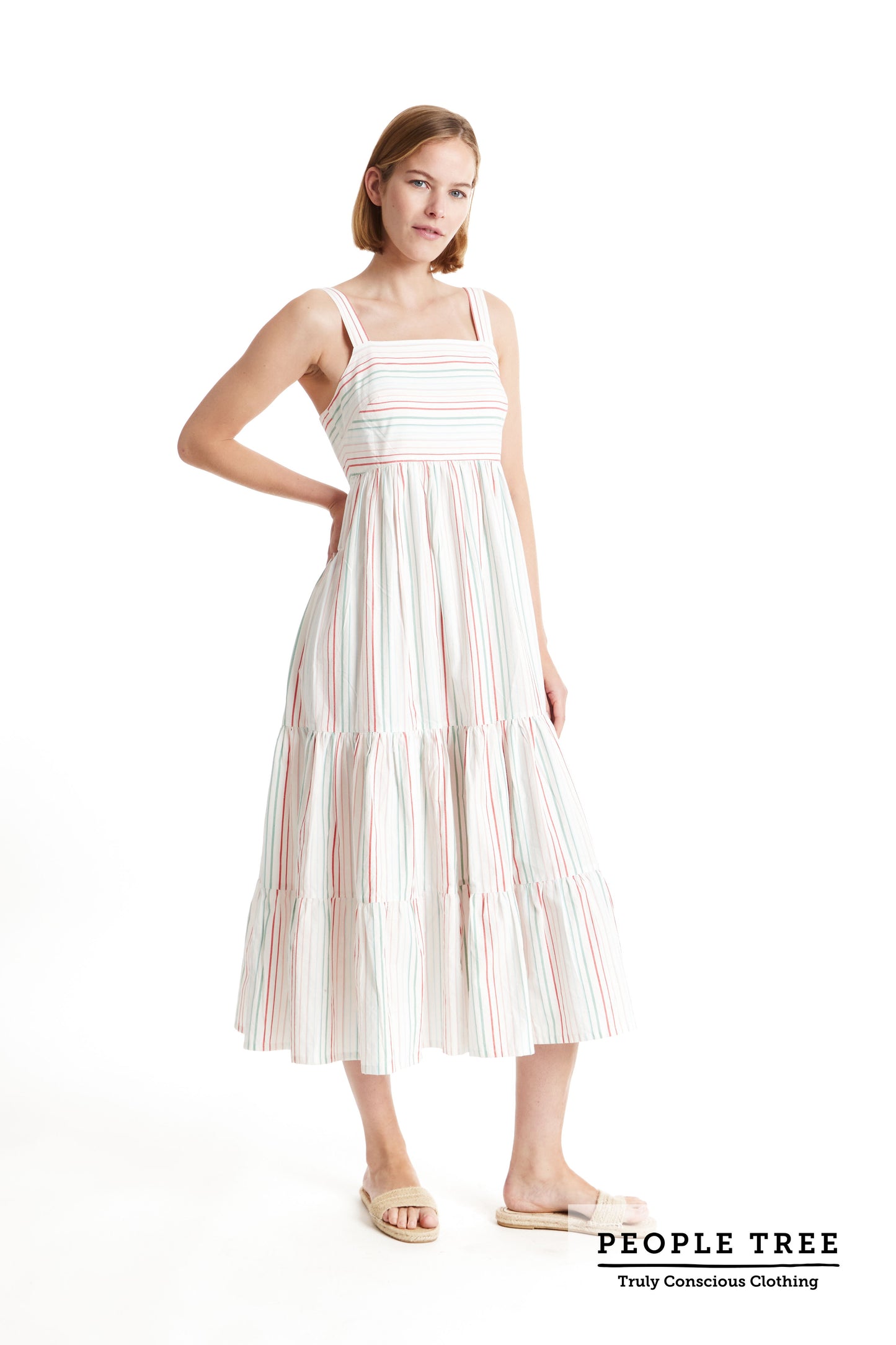 LEA STRIPED DRESS