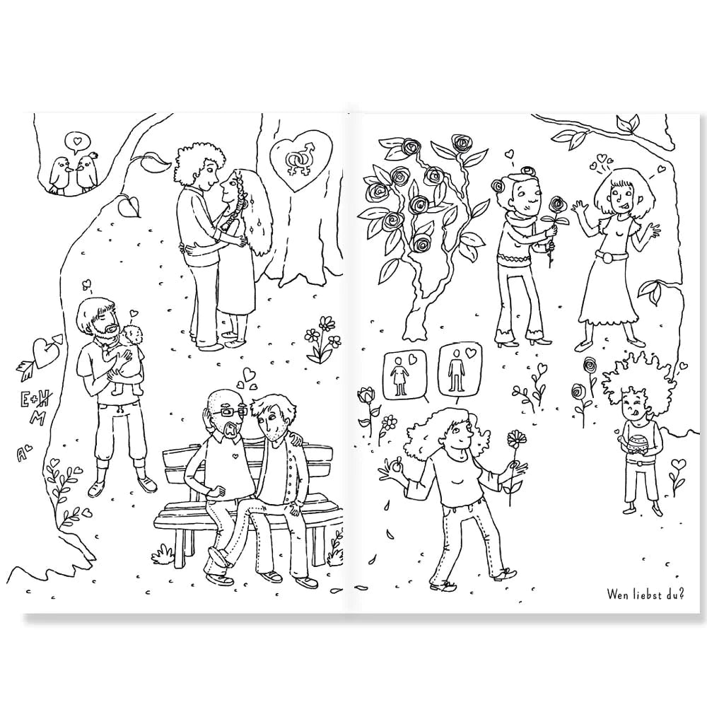 HAUTFARBEN MALBUCH FÜR ALLE