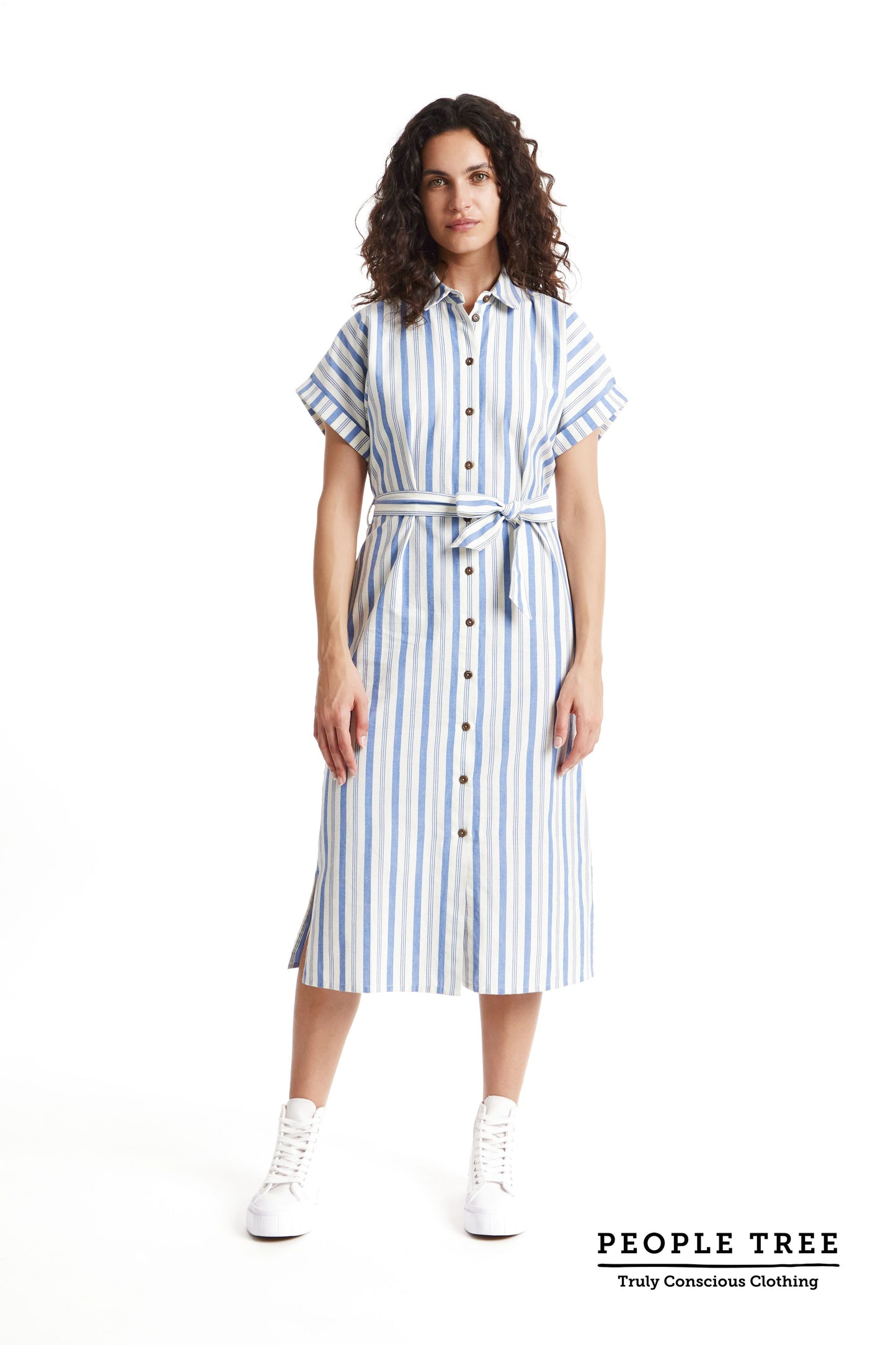 BESSIE STRIPED DRESS