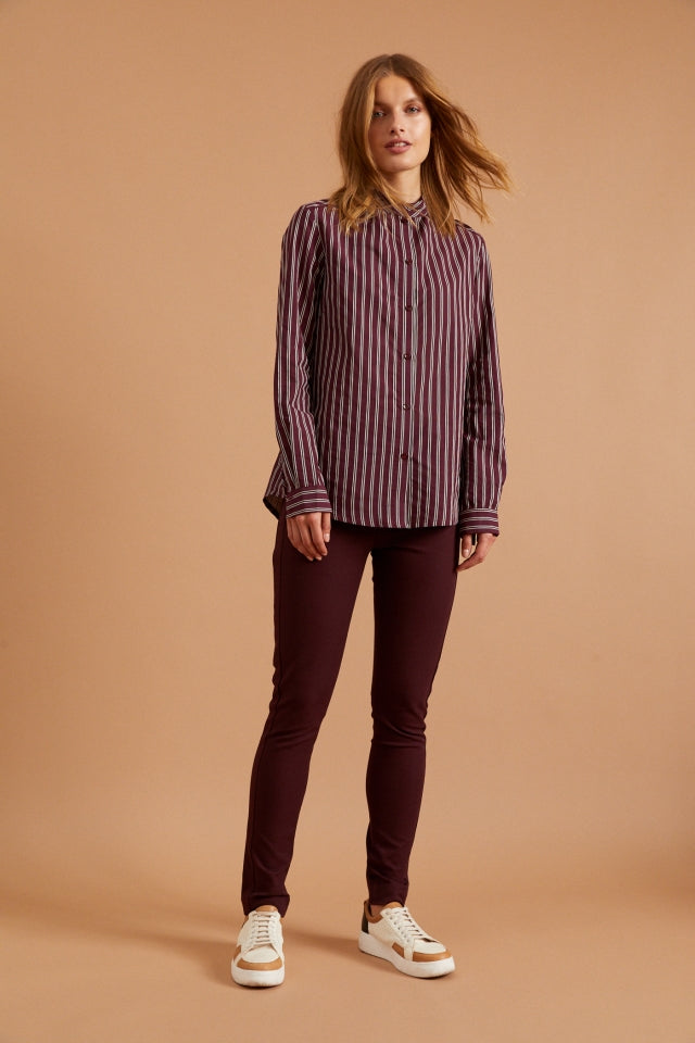 BRIGITTE x LANIUS – Streifenbluse aus GOTS-Bio-Baumwolle, elegant & feminin