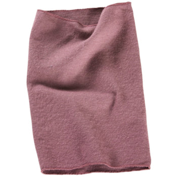 Lilano Schlauchschal aus Wolle & Seide – Mauve | Weich, warm & nachhaltig