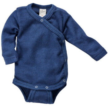 Lilano Wickel-Body aus Wolle & Seide – Marine für Babys | Kuschelig & nachhaltig, Schwäbische Alb