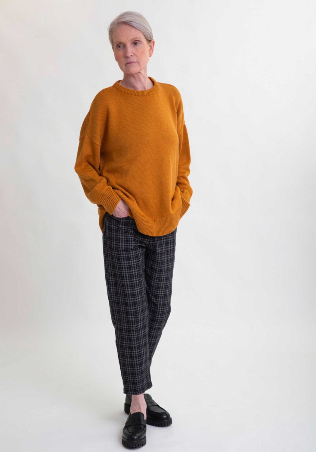 TILDA-CAY Hose – Klassische Karohose aus Bio-Baumwolle | Beaumont Organic