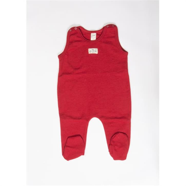 Lilano Wollfrottee Plüsch Strampler für Babys – Rot | Wärme, Komfort & Qualität von der Schwäbischen Alb