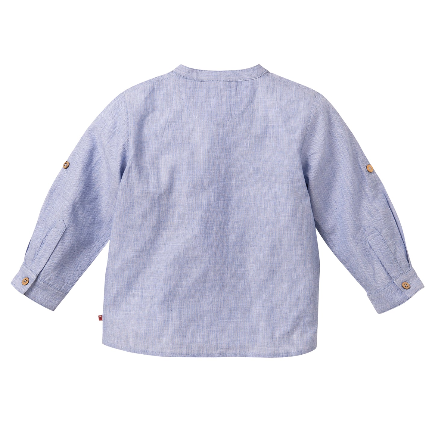 HEMD MIT STEHKRAGEN BLAU MÈLANGE