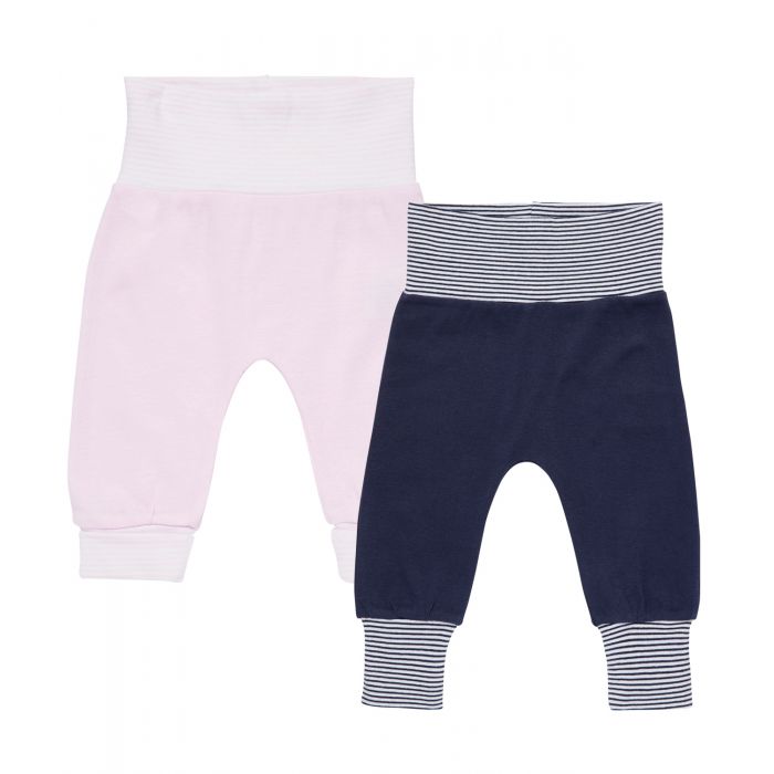 Sjors Baby-Nabelbundhose aus Bio-Rip-Jersey in navy von Sense Organics