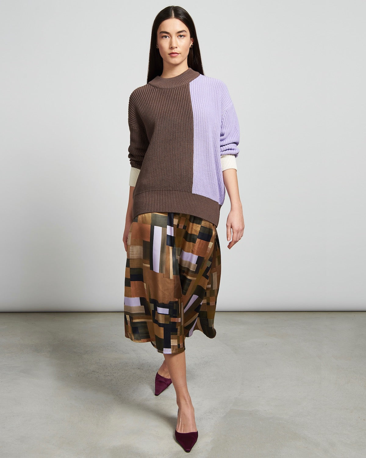 MIDI SKIRT SIENA SILKY