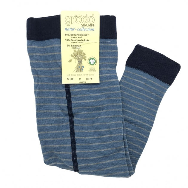 BABYLEGGINGS RINGEL SCHURWOLLE/BAUMWOLLE