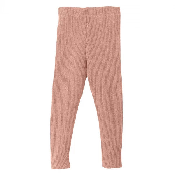 Disana Baby- & Kinderleggings Rosé – GOTS-zertifizierte Strickleggings aus Bio-Merinowolle