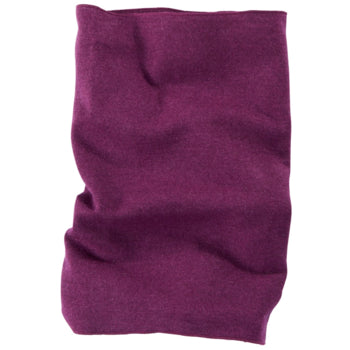 Lilano Schlauchschal aus Wolle & Seide – Beere| Weich, warm & nachhaltig