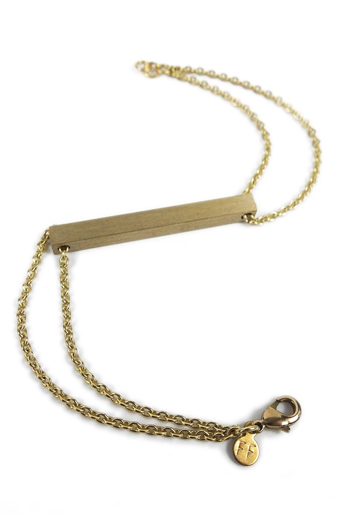 Armband KLEINE LOVIS | Stylisches Armband aus recyceltem Messing