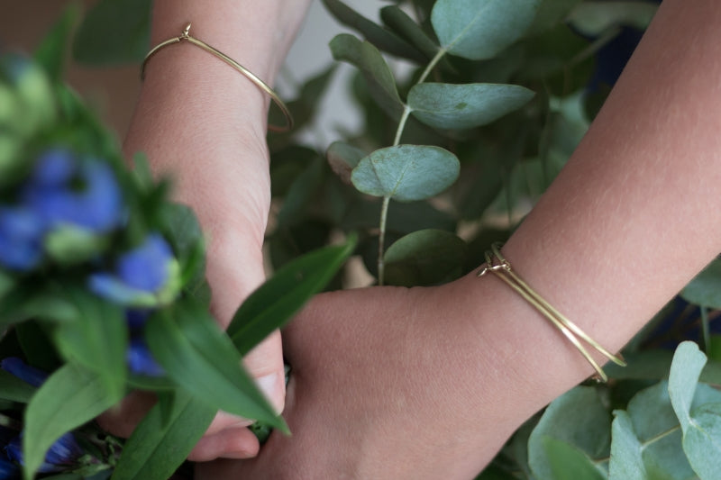 Armband KLEINE GETRUD | Minimalistisches Messingarmband