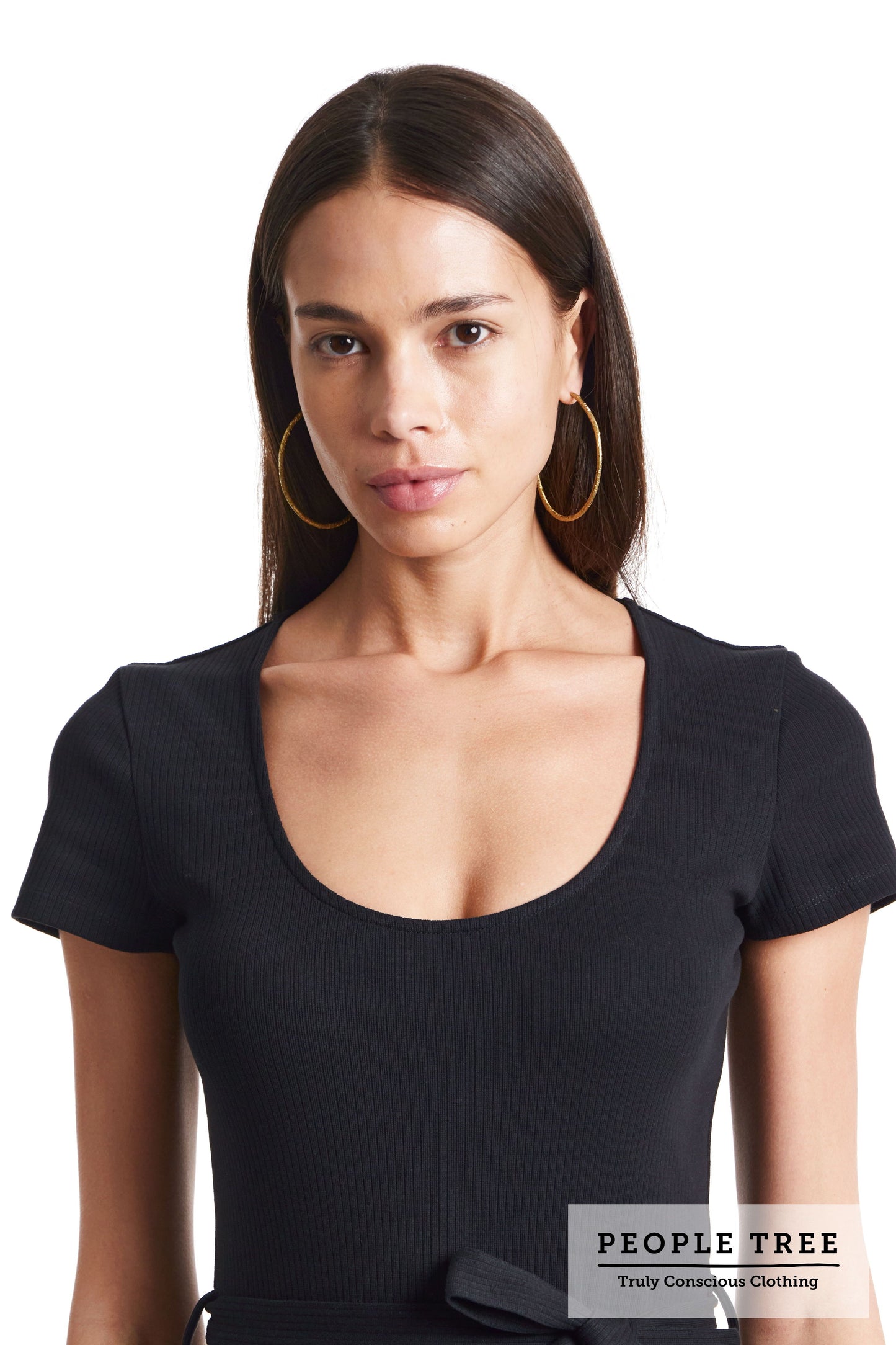 BIG BEATEN HOOP EARINGS