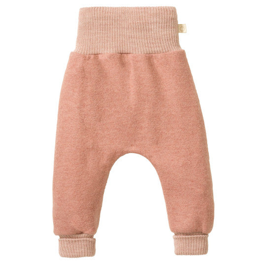 Disana Pumphose aus leichtem Wollwalk in Rosé – Baby- & Kinderhose aus 100% Bio-Schurwolle (kbT)