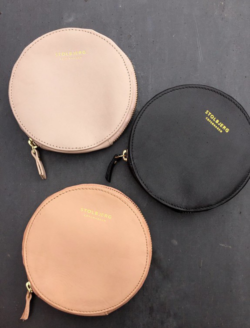 Rundes Portmonee - toast