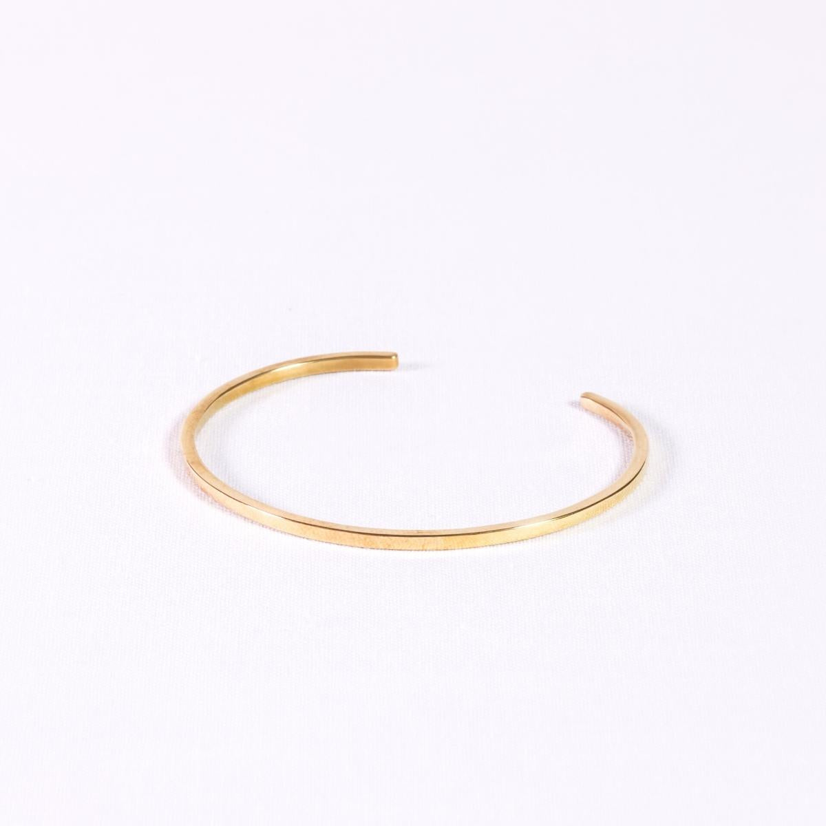 Umiwi - Armspange STRUCTURAL | 925er Silber oder Messing, Ø 5,5 cm