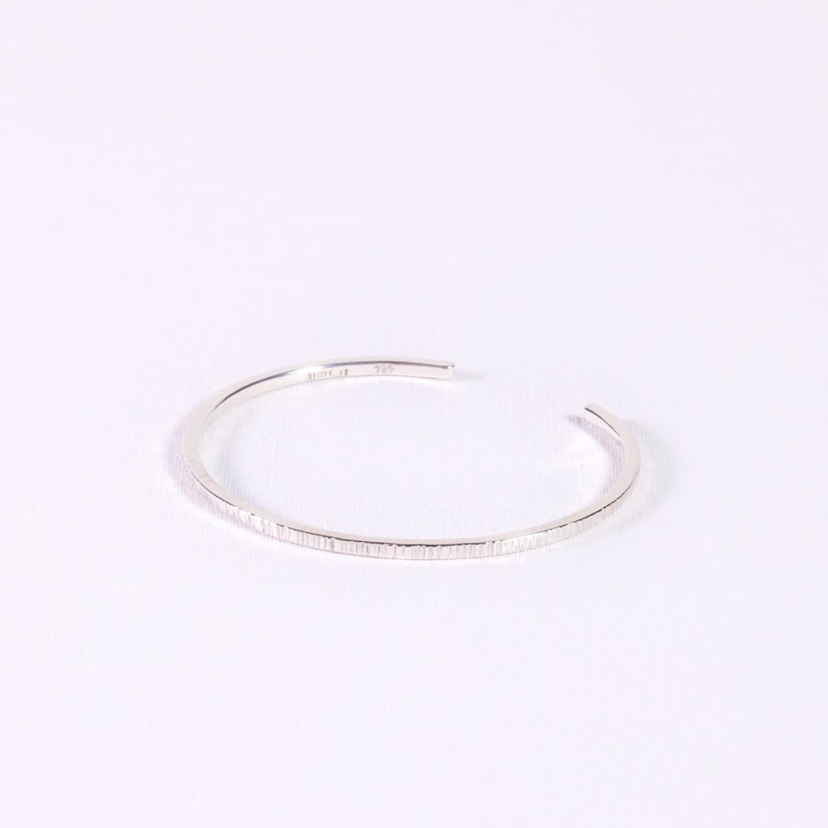 Umiwi - Armspange STRUCTURAL | 925er Silber oder Messing, Ø 5,5 cm