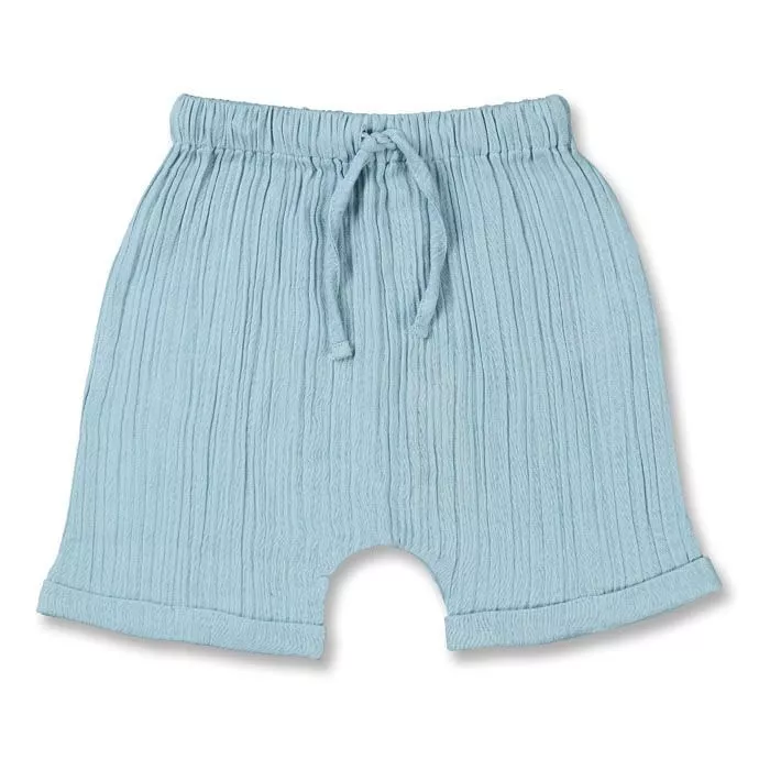 CHARLIE Baby SHORTS - DUSTY BLUE
