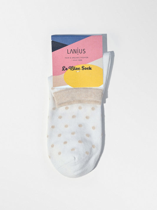 Sneacker Socken mit Punkten