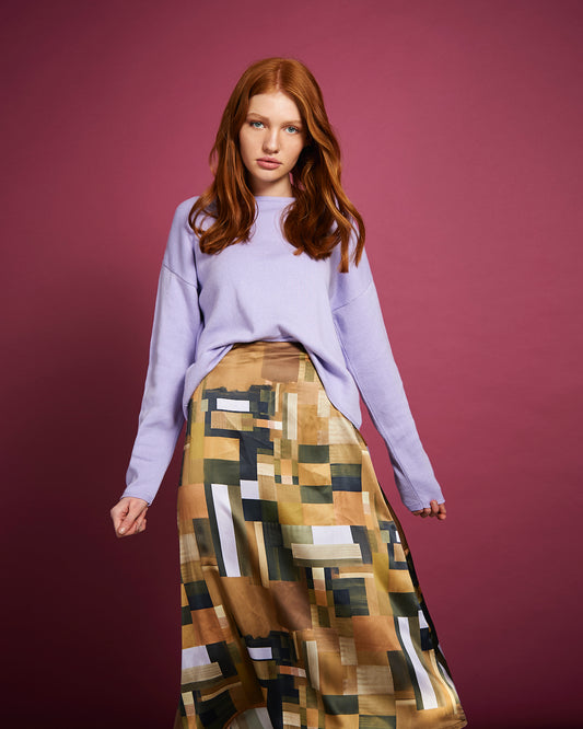 MIDI SKIRT SIENA SILKY