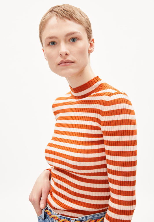 ALAANIA STRIPES PULLOVER