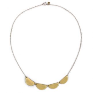 Kette MARTHA | Handgemacht aus recyceltem Messing